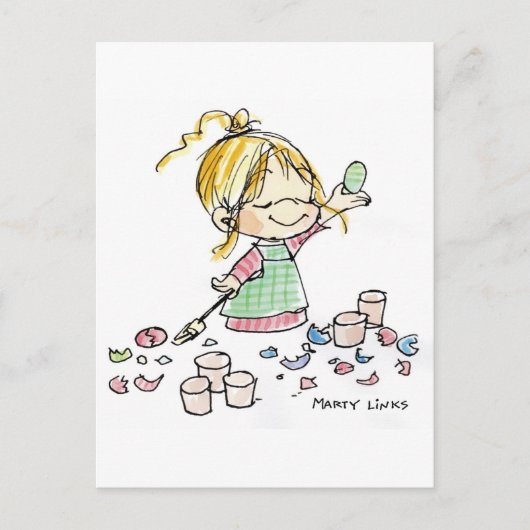 EAS-001着色卵 ポストカード (正面)