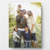 Easelで単パーソナライズされたなる写真プラーク フォトプラーク (正面)