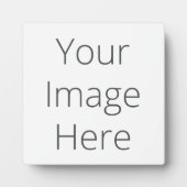 Easelで独自のフォトプラーク5.25x5.25を作成 フォトプラーク (正面)