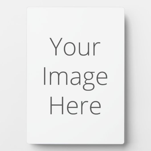 Easelで5x7の独自のフォトプラークを作成 フォトプラーク (正面)