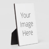 Easelで5x7の独自のフォトプラークを作成 フォトプラーク (側面)