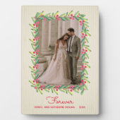 Easelの果実と緑の写真 フォトプラーク (正面)