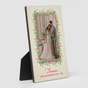 Easelの果実と緑の写真 フォトプラーク