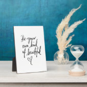 Easelを使って自分だけの美しい5x7を実現 フォトプラーク (側面)