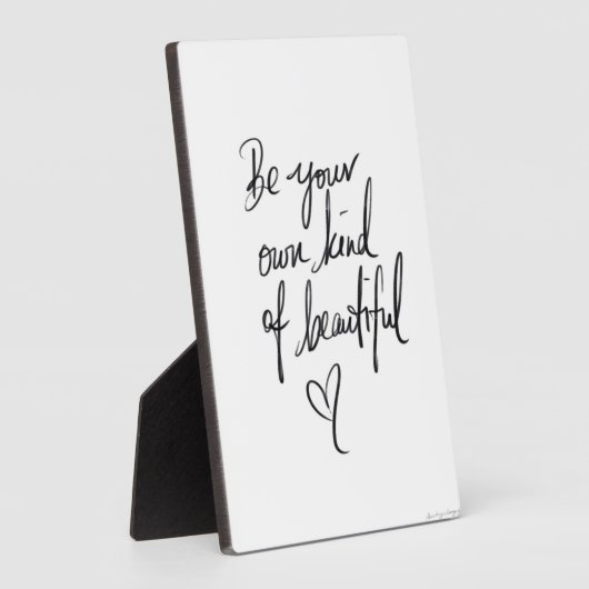 Easelを使って自分だけの美しい5x7を実現 フォトプラーク (側面)