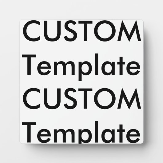 Easelカスタム付きフォトボードプラーク5.25x5.25インチ フォトプラーク (正面)