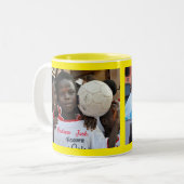 Easily Create Your Personalised Custom Photo Mug ツートーンマグカップ (正面左)