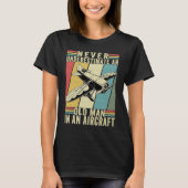 Easily Distracted By Airplanes Toddler Men Women A Tシャツ (正面)
