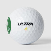 Easily Distracted by Balls Funny Golf Ball Golfer ゴルフボール (ロゴ)