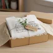 Easily Distracted by Cats and Books Coquette Art スウェットシャツ