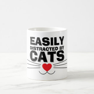 Easily Distracted by Cats Mug | We Are All Mugs コーヒーマグカップ