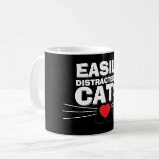 Easily Distracted by Cats Mug | We Are All Mugs コーヒーマグカップ