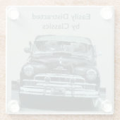 Easily Distracted by Classics ガラスコースター (裏面)