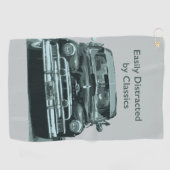 Easily Distracted by Classics ゴルフタオル (横)