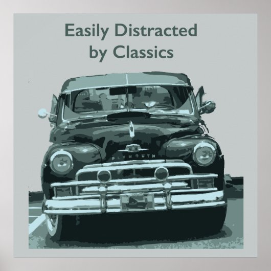 Easily Distracted by Classics ポスター (正面)