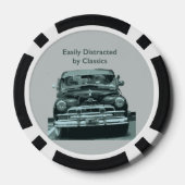 Easily Distracted by Classics ポーカーチップ (裏面)