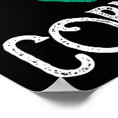 Easily Distracted By Cornish Rex Cats ポスター (角)