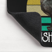 Easily Distracted By Cornish Rex Cats マウスパッド (コーナー)