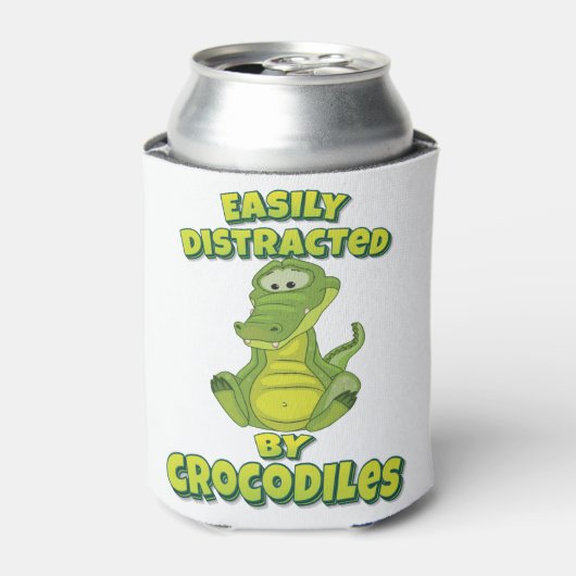 Easily Distracted By Crocodiles 缶クーラー (缶正面)