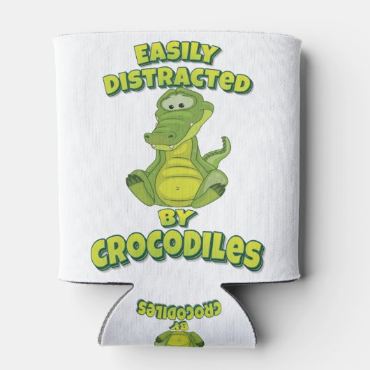 Easily Distracted By Crocodiles 缶クーラー (裏面)