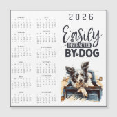 Easily Distracted By Dog Calendar (正面)