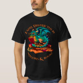Easily Distracted By Dragons And Books Tシャツ (正面)
