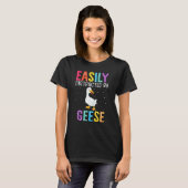 Easily Distracted By Geese  Geese Tシャツ (正面フル)
