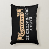 Easily Distracted By Genealogy アクセントクッション (正面(垂直))