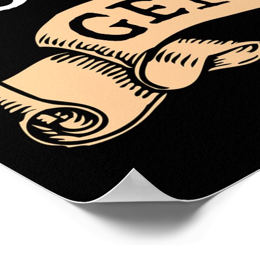 Easily Distracted By Genealogy ポスター (角)