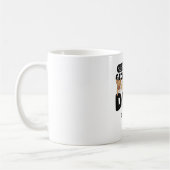 Easily Distracted By Geography And Dogs コーヒーマグカップ (左)