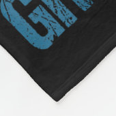 Easily Distracted By Groundhogs Usa Flag Groundhog フリースブランケット (角)