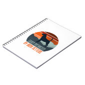 Easily Distracted By Irish Setters Dog Walking ノートブック (左側)