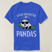 Easily Distracted By Pandas Panda Bear Lover for K Tシャツ (デザイン正面)