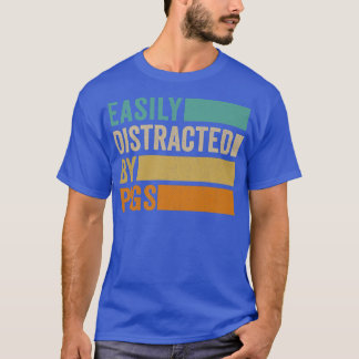 Easily Distracted By Pigs Premium1289 Tシャツ