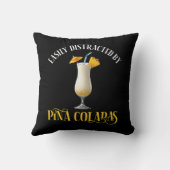 Easily Distracted By Pina Coladas クッション (裏面)