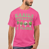 Easily Distracted By Plants Succulent Plant Garden Tシャツ (正面)