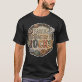 Easily Distracted By Rocks Funny Rock Collector Tシャツ (正面)