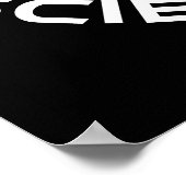 Easily Distracted By Science Fiction ポスター (角)