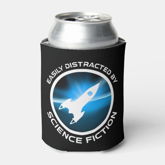 Easily Distracted By Science Fiction 缶クーラー (缶正面)