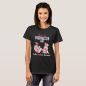 Easily Distracted By Sloths And Jack Russells D Tシャツ (正面フル)