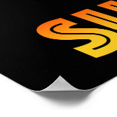 Easily Distracted By Sushi Bars ポスター (角)