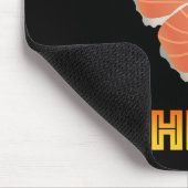 Easily Distracted By Sushi Bars マウスパッド (コーナー)