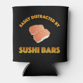 Easily Distracted By Sushi Bars 缶クーラー (正面)