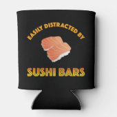 Easily Distracted By Sushi Bars 缶クーラー (裏面)