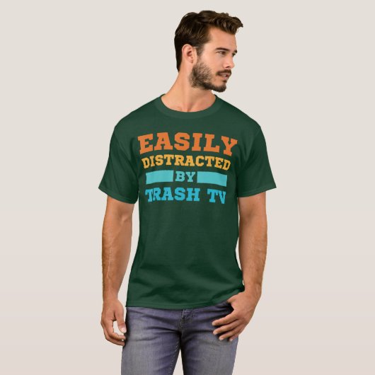 Easily Distracted ByrashV Funny RealityV Lover fri Tシャツ (正面フル)