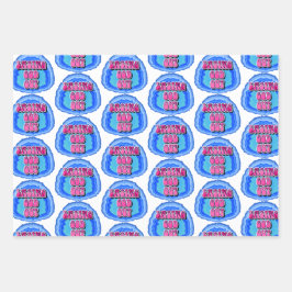 Easing GOD Out Geode 12 Step AA Recovery Slogan ラッピングペーパーシート