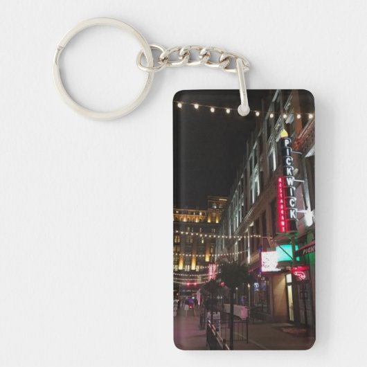 East 4通り、Cleveland、Ohio Photo Key Chain キーホルダー (正面)