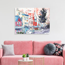 "East Berlin Happy" by Larry Lerew 170420 キャンバスプリント