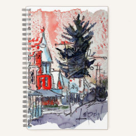 "East Berlin Happy" by Larry Lerew 170420 ノートブック