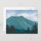 East Burke Vermont, Burke Mountainはがき ポストカード (正面/裏面)